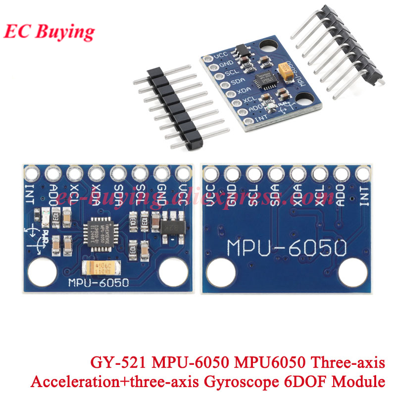 1-10Pcs GY-521 MPU-6050 MPU605 - Accelerometer Mpu6050 review and price