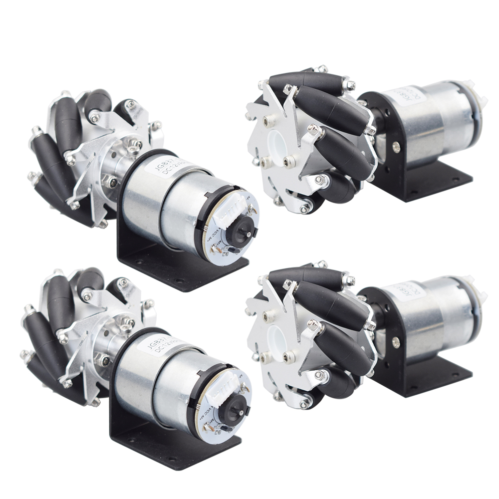 4pcs/set 10KG Load 60mm Metal  - Arduino Robot review and price