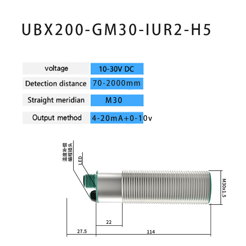 M30 Dedicated Ultrasonic Senso - Ultrasonic Distance Sensor review and price