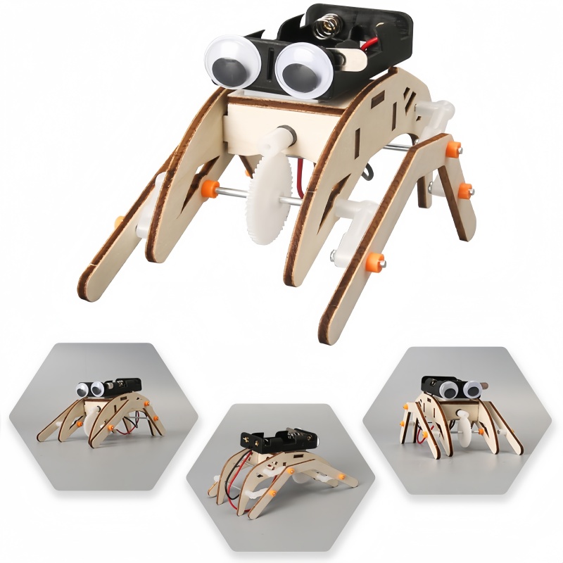 Diy Handmade Walking Spider Ro - Line Follower Robot review and price