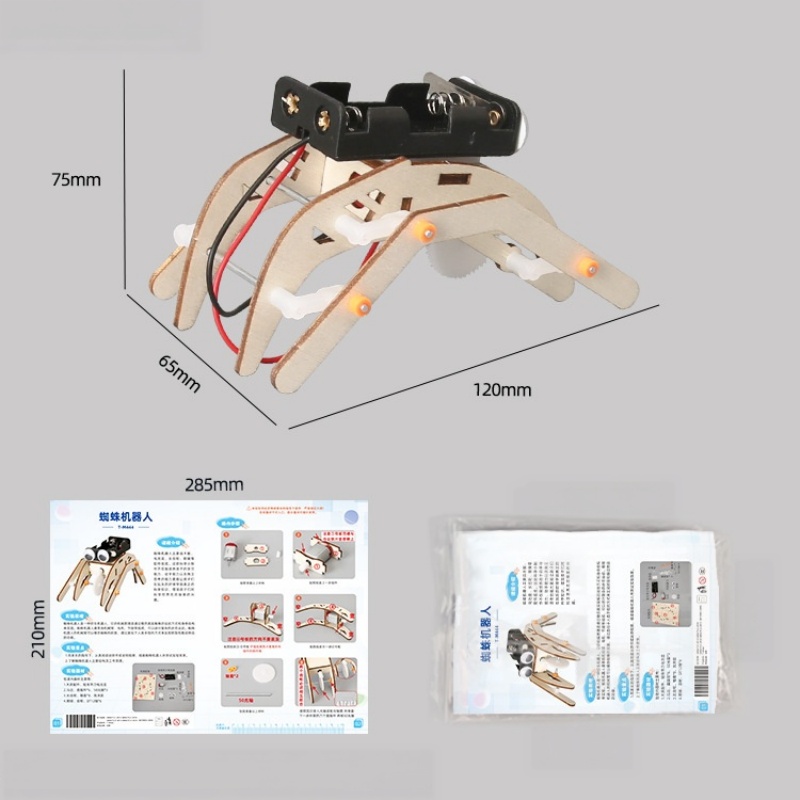 Diy Handmade Walking Spider Ro - Line Follower Robot review and price