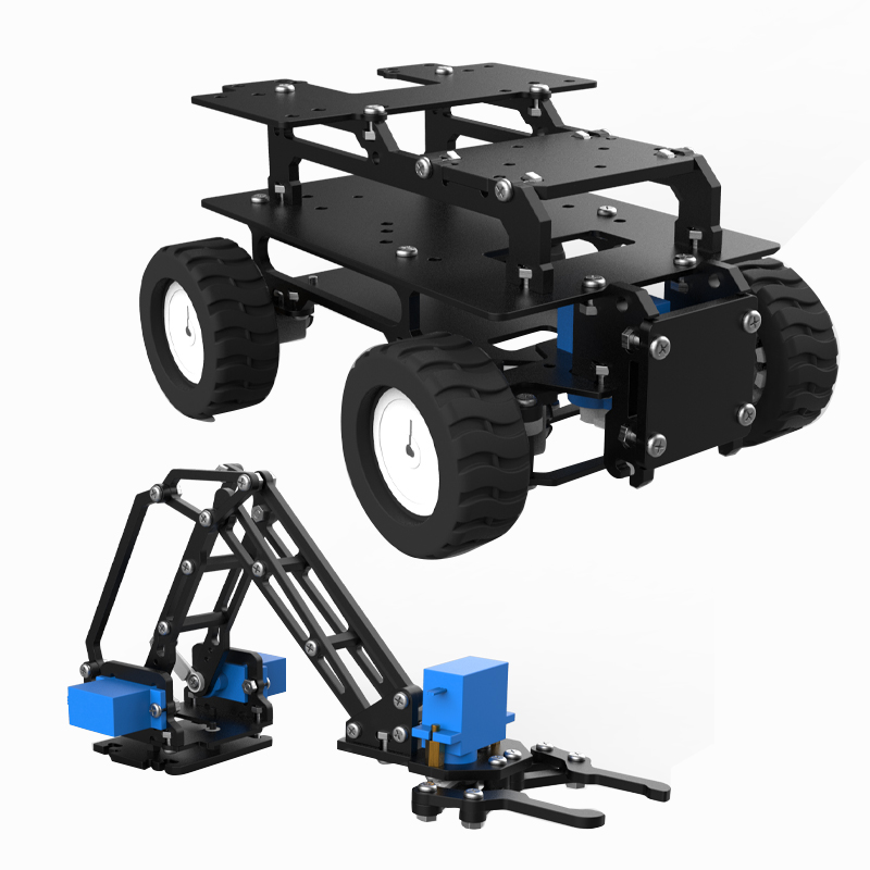Acrylic 4WD Robot Car Motor Ac - Stm32 Robot review and price