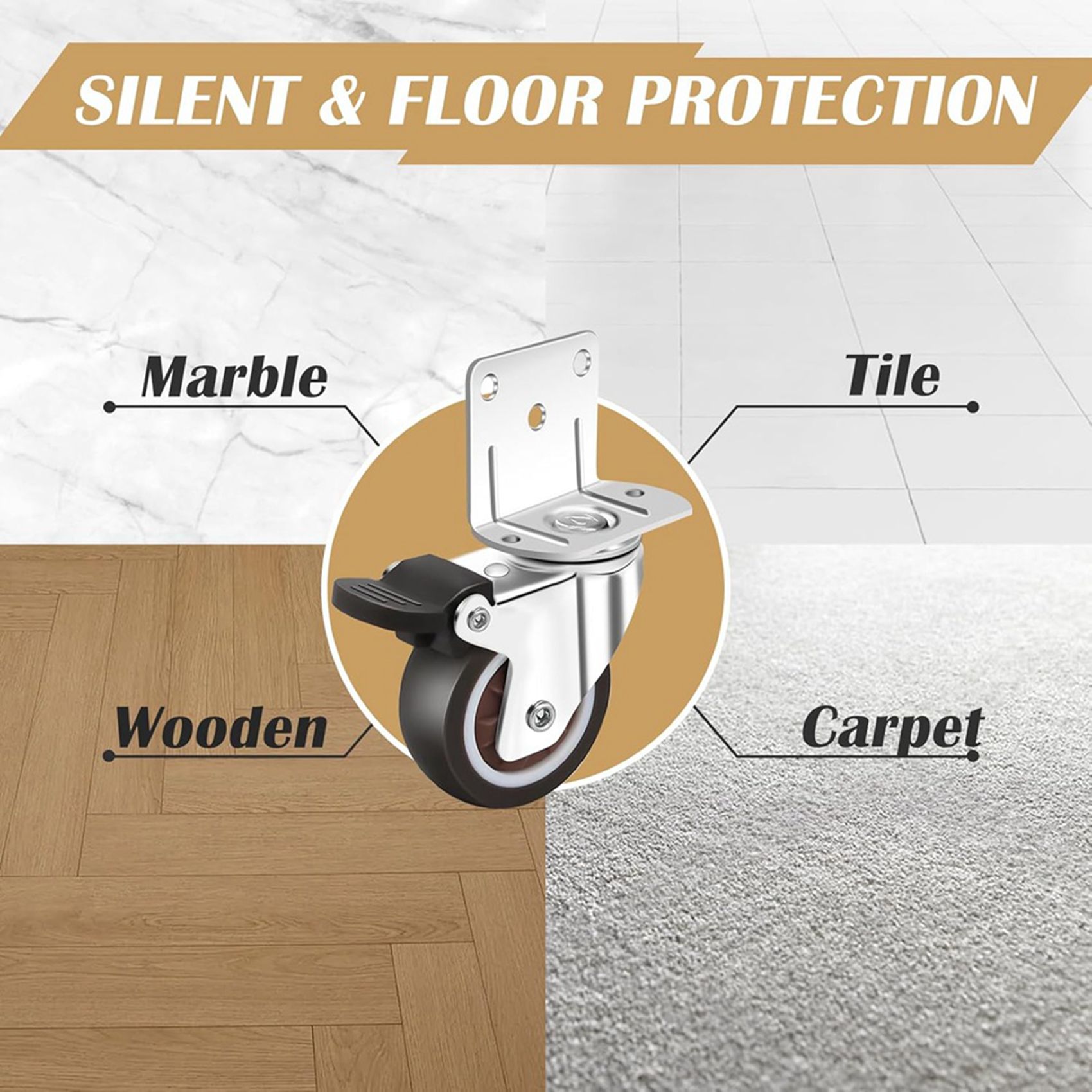 TFORU-Side Mount Casters,Caste - Caster Wheel review and price