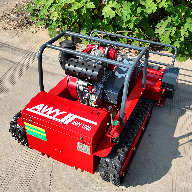 Customized Mini  Flail Mower 8 - Robot Remote Control review and price