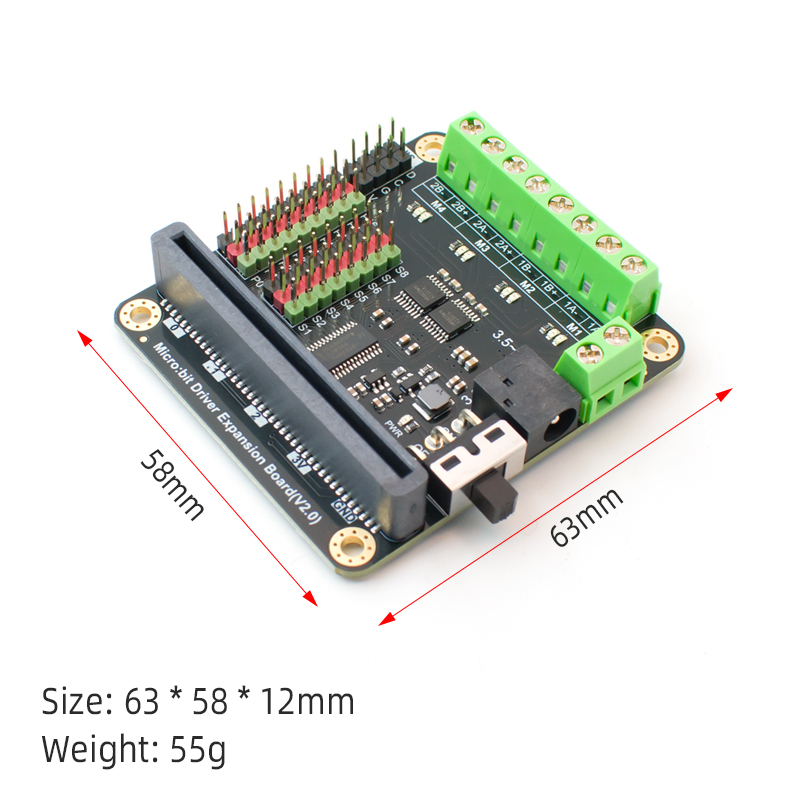 Micro:bit V2.0 Motor Driver Ex - Microbit Robot review and price
