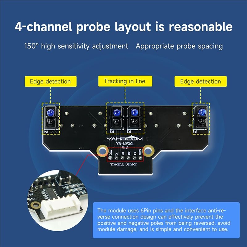 Yahboom 4 Channel Infrared Tra - Microbit Robot review and price
