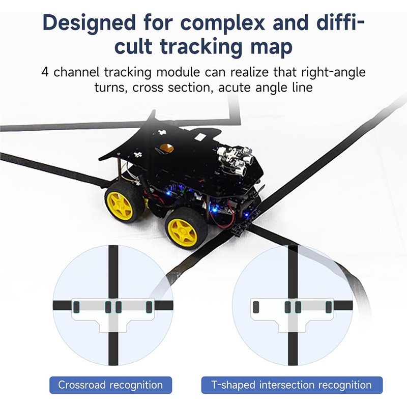 Yahboom 4 Channel Infrared Tra - Microbit Robot review and price
