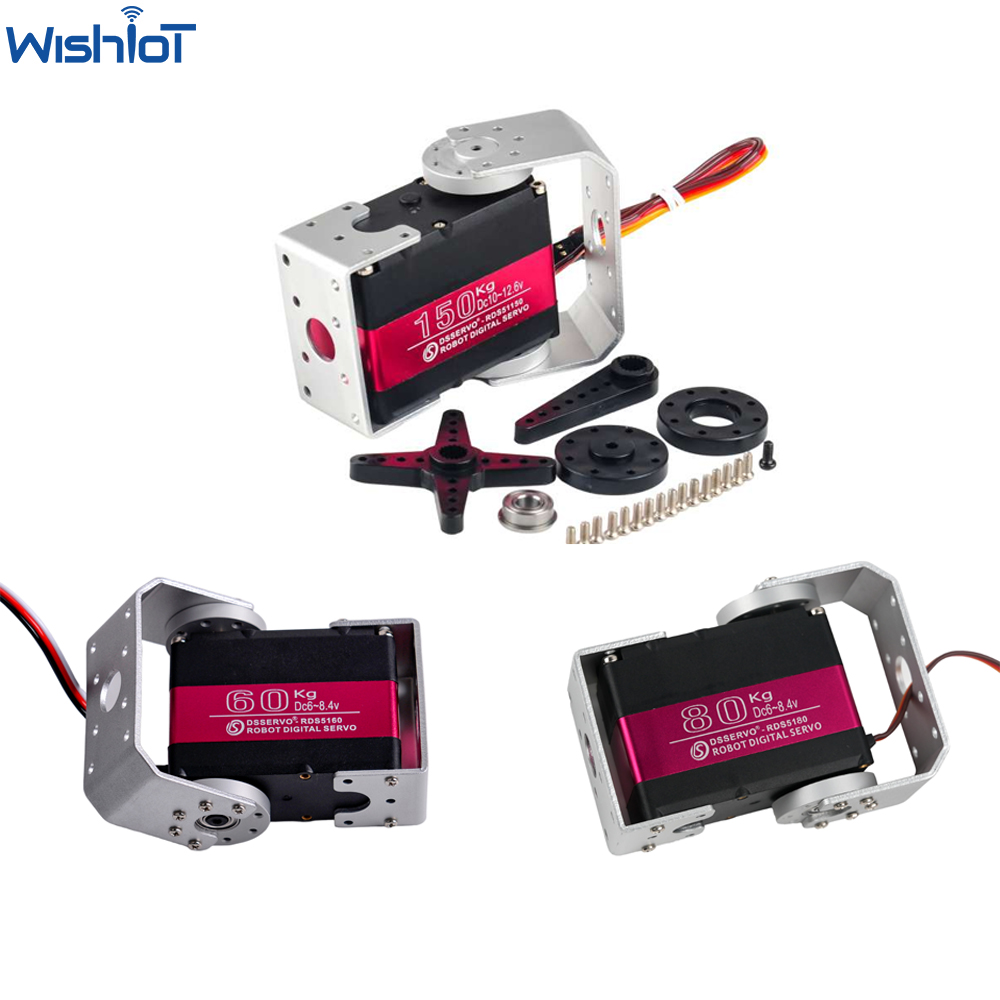 150kg 80kg 60kg Digital Servo  - Servo Bracket review and price