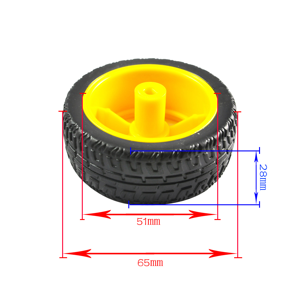 DC3-6V 1:48 Gearbox TT Motor D - Arduino Robot review and price