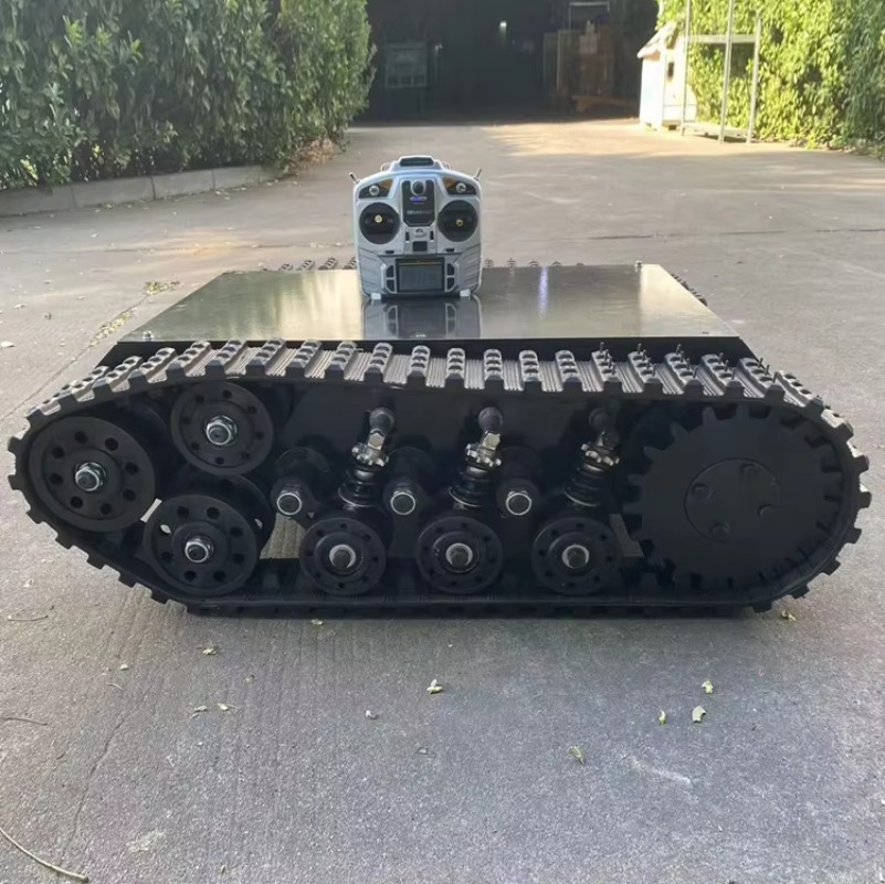 China Manufacturer Undercarria - Tracked Robot Chassis review and price