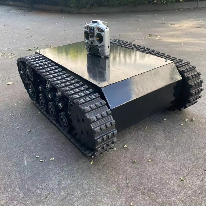 China Manufacturer Undercarria - Tracked Robot Chassis review and price