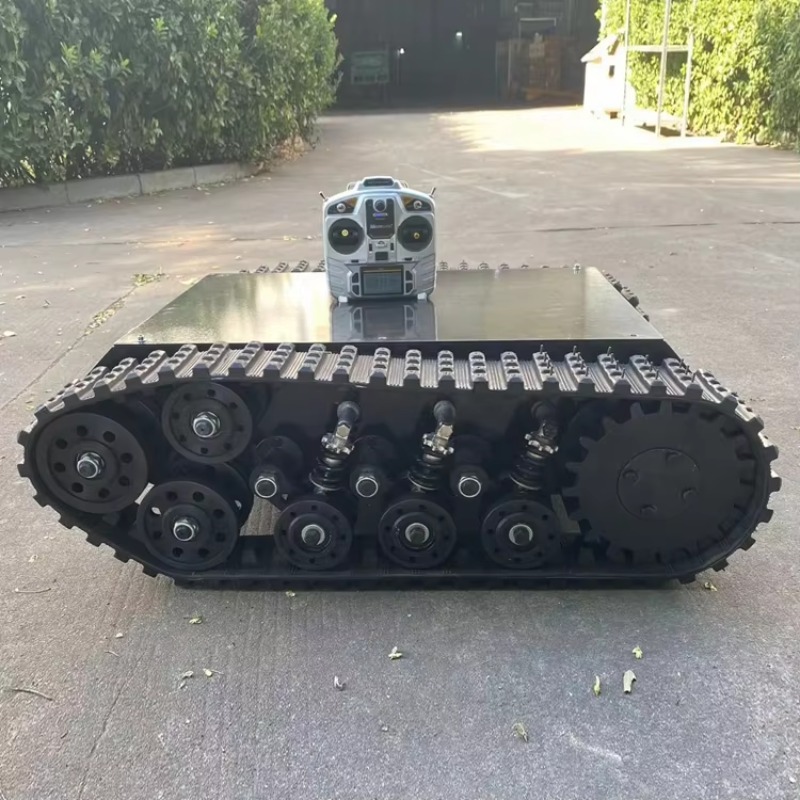China Manufacturer Undercarria - Tracked Robot Chassis review and price