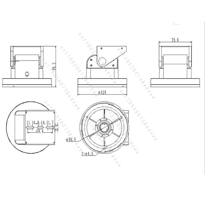 RS485 Electric Pan-Tilt Bracke - Pan Tilt Bracket review and price
