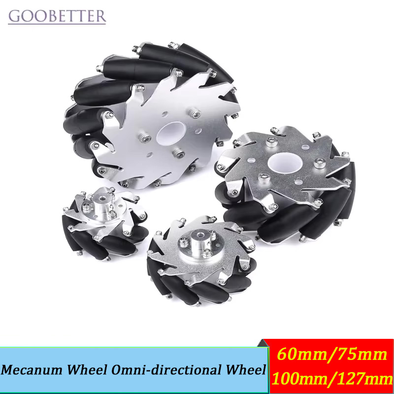 4pcs 60-127mm Mecanum Wheels O - Omni Wheel review and price