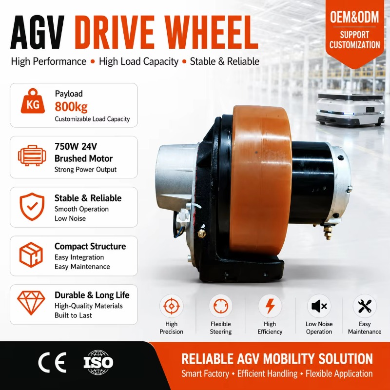 Handle Control agv Forklift Wh - Robot Wheel review and price