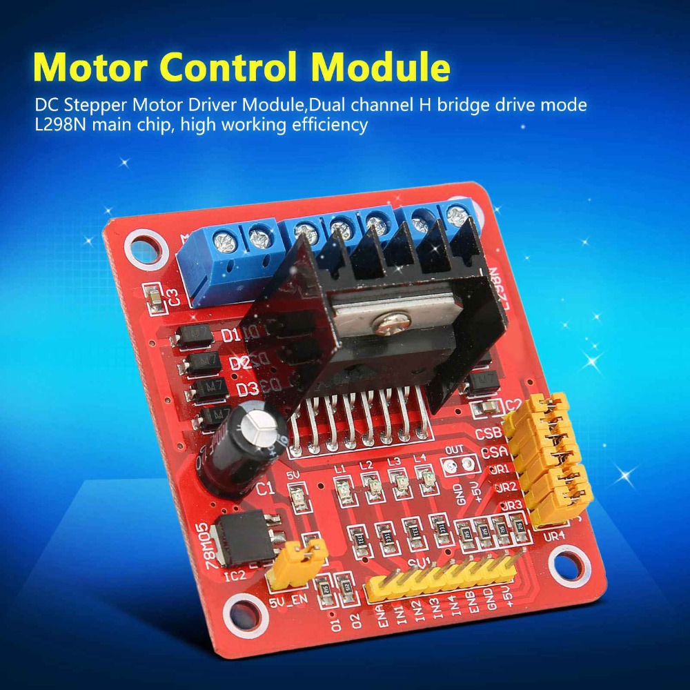 L298N Stepper Motor Driver Mod - L298N Module review and price