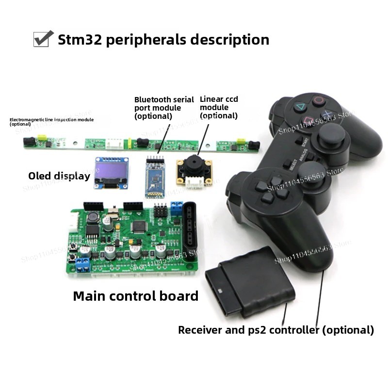32-bit MCU Main Control Board  - Line Follower Robot review and price