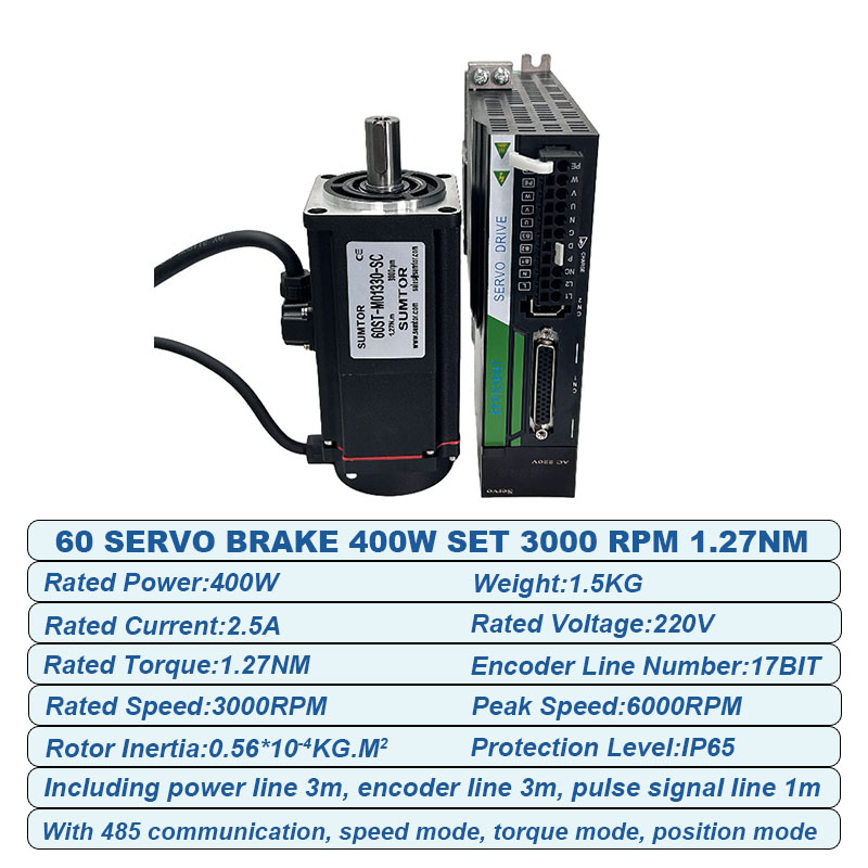 Servo Motors Kit 220v 400w Bra - Servo Kit review and price