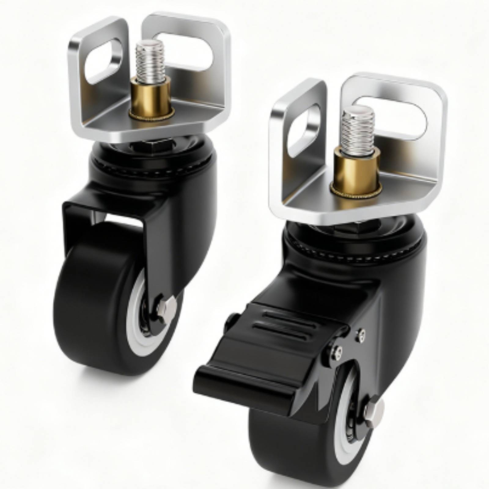 4 Pieces Angle-Steel Caster Fl - Caster Wheel review and price