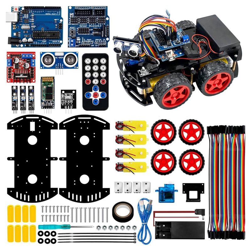 WOWFU-4WD Smart Robot Car Kit  - Robot Car Kit review and price