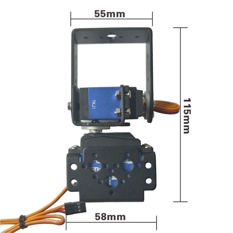 2 DOF Robotic Pan And Tilt Ser - Servo Bracket review and price