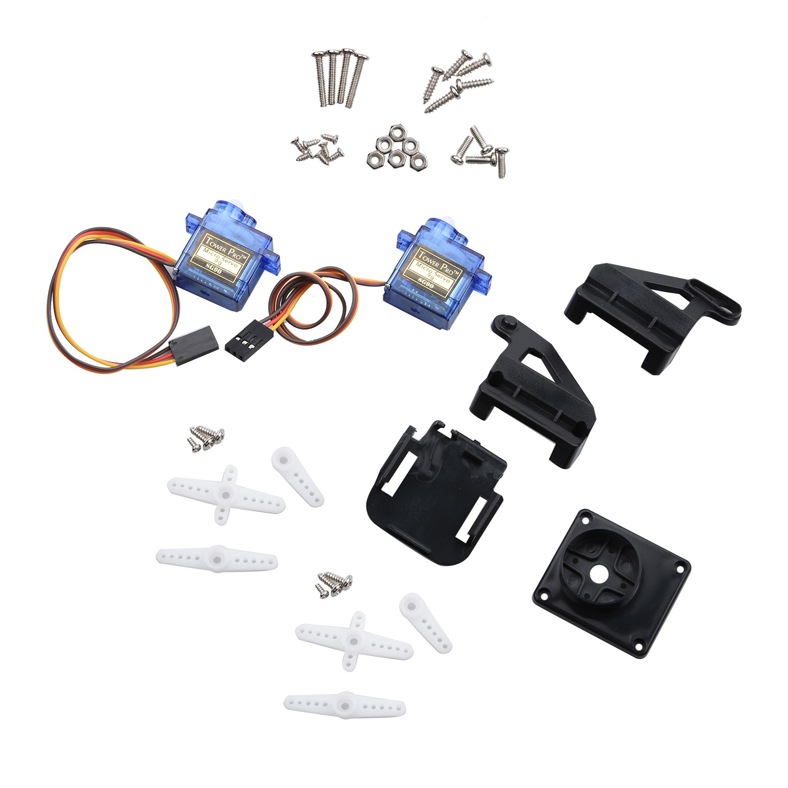 FPV Nylon Dual-Axis Servo Gimb - Servo Kit review and price