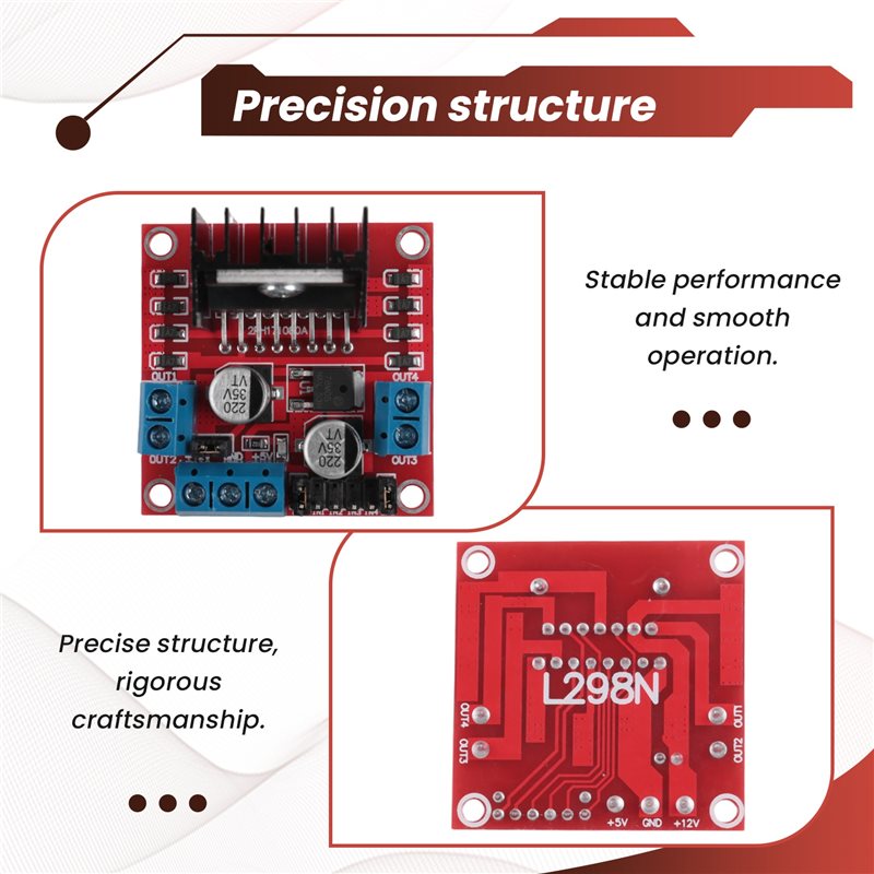 AED7-L298N Module Dual H-Bridg - L298N Module review and price