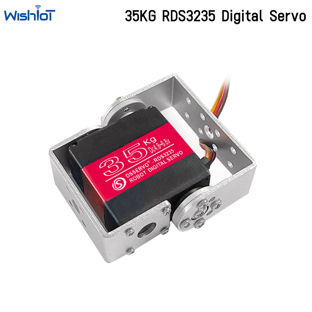 35KG Robot Digital Servo 4.8-6 - Servo Bracket review and price