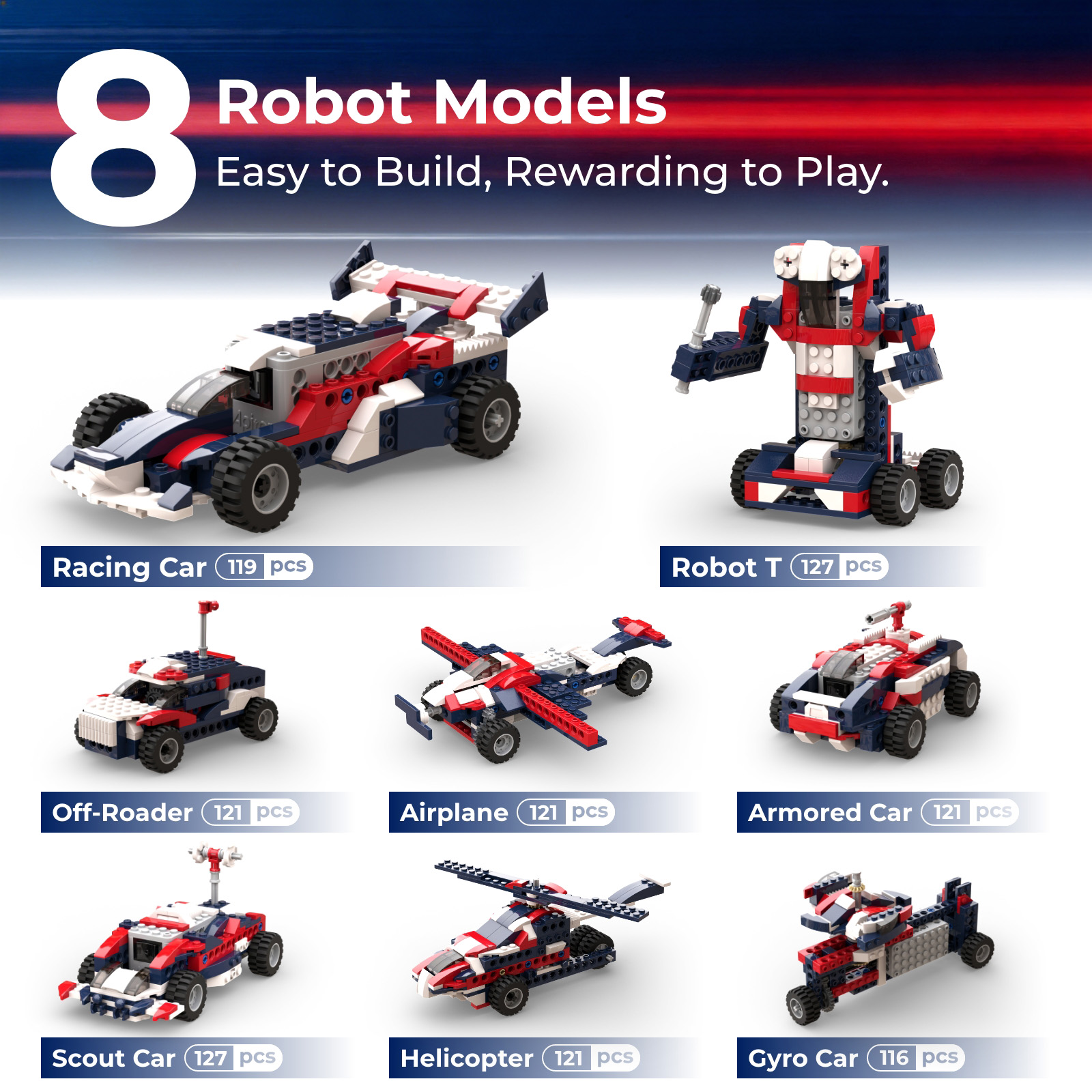 Apitor 8-in-1 STEM Building Bl - Robot Car Kit review and price