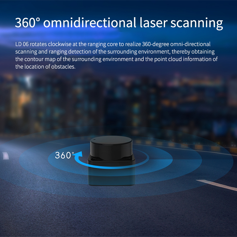 LD06 Lidar portable 360 degree - Robot Arm Kit review and price