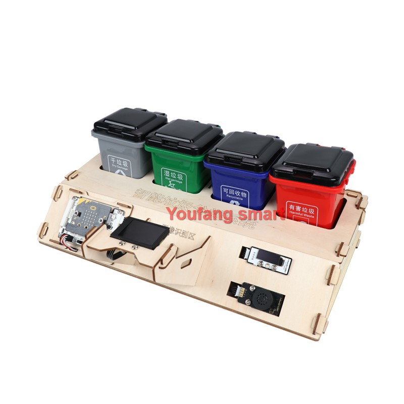Waste Sorting Robot Kit AI Vis - Microbit Robot review and price