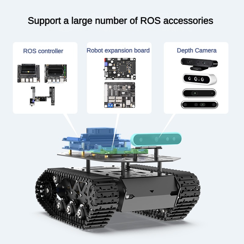 RC Tank 10KG Load Strong Shock - Robot Car Kit review and price